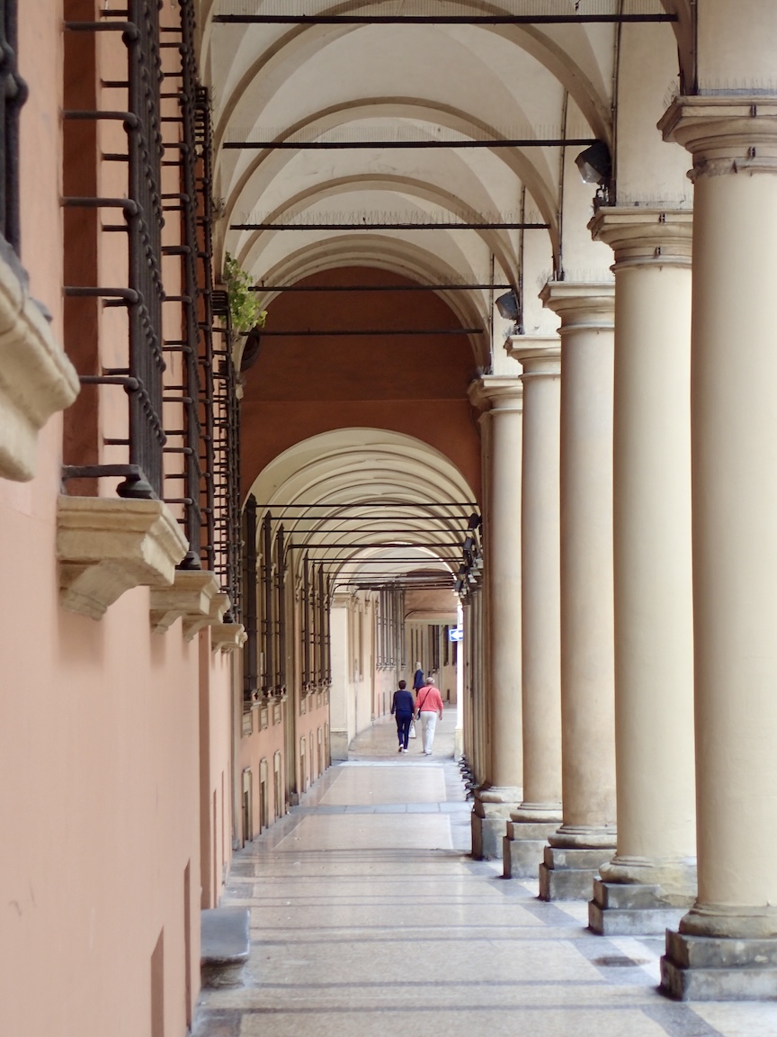 pelargång i Bologna